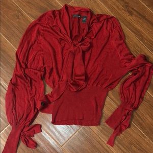 Crimson Fashion Top